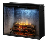 Dimplex - Revillusion 36" Weathered Concrete Portrait Built-In Firebox - 500002399