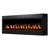 Dimplex - 86" Optimyst Linear Electric Fireplace - with adjustable full-color flame and Flame Connect app control - X-136809