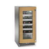 Perlick - 15" Signature Series Marine Grade Wine Reserve with fully integrated panel-ready glass door- HP15WM-4
