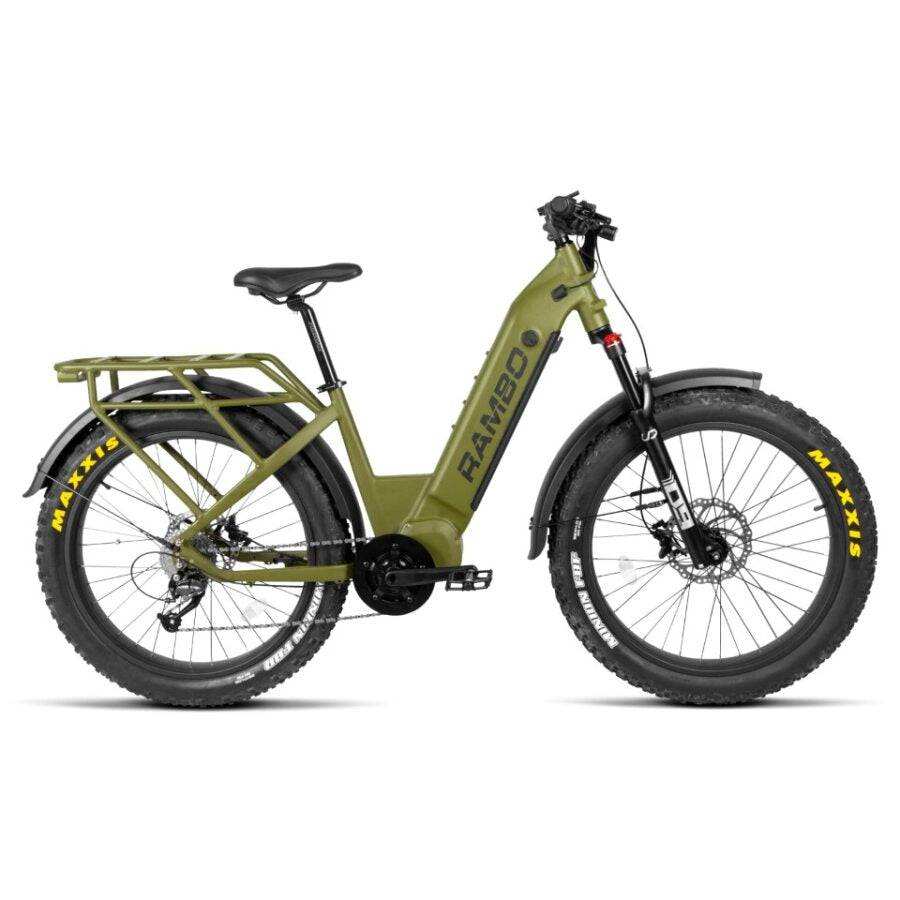 Rambo - Rebel 2.0 1000W Mid Drive Electric Hunting Bike - REB2.0