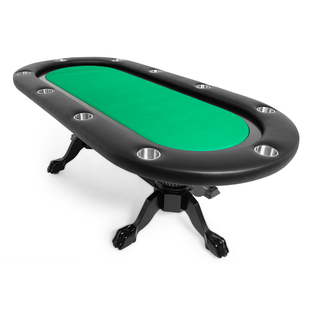 Elite 94" Sunken Playing Surface Poker Table (Black) | 2BBO-ELT