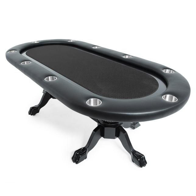 Elite 94" Sunken Playing Surface Poker Table (Black) | 2BBO-ELT