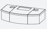 Compatible Hearth for Phoenix, Mariposa & Petite Cordova