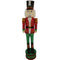 Fraser Hill Farm - 6-Ft. Prelit Tinsel Nutcracker Indoor or Outdoor Decoration - Multi