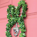 Fraser Hill Farm - 24-inch Boxwood Bunny Wreath - Green, Boxwood