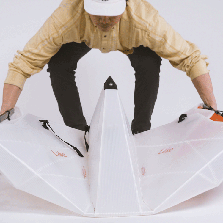 Oru Lake Sport - Folding Kayak - 9' Length, 18 lbs weight