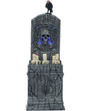 Haunted Hill Farm - 3.4-Ft. Tall Motion-Activated Aged Cemetery Tombstone, Premium Halloween Prop - Multi