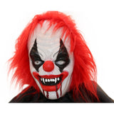 Haunted Hill Farm - Life-Size Animatronic Clown with Lights and Sound, Indoor/Covered Outdoor Halloween Decoration - Multi