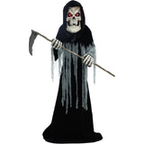 Haunted Hill Farm - 8.5-Ft. Tall Motion-Activated Ginormous Reaper, Premium Talking Halloween Animatronic - Multi