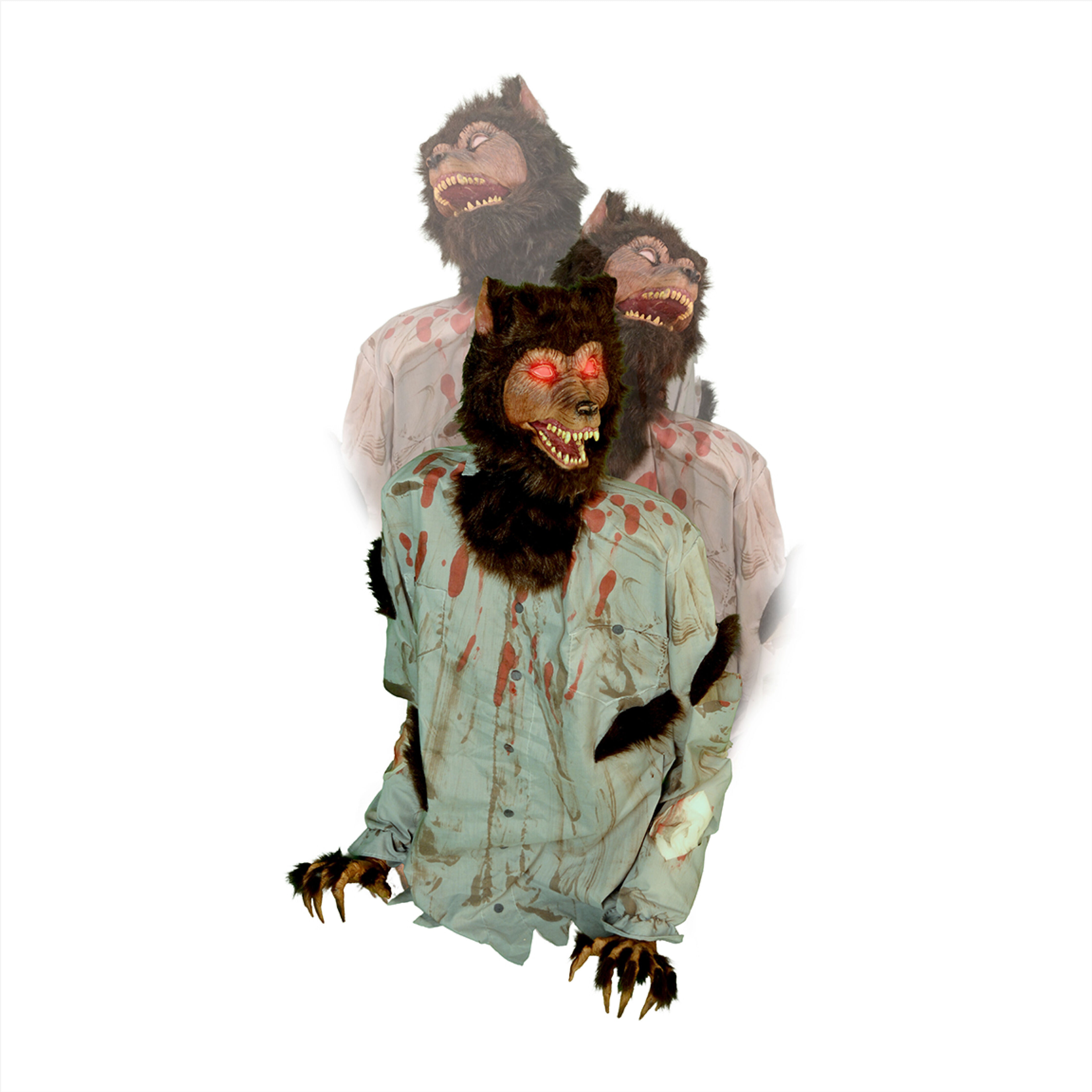 Haunted Hill Farm - Howler by Tekky, Premium Halloween Animatronic - Multi