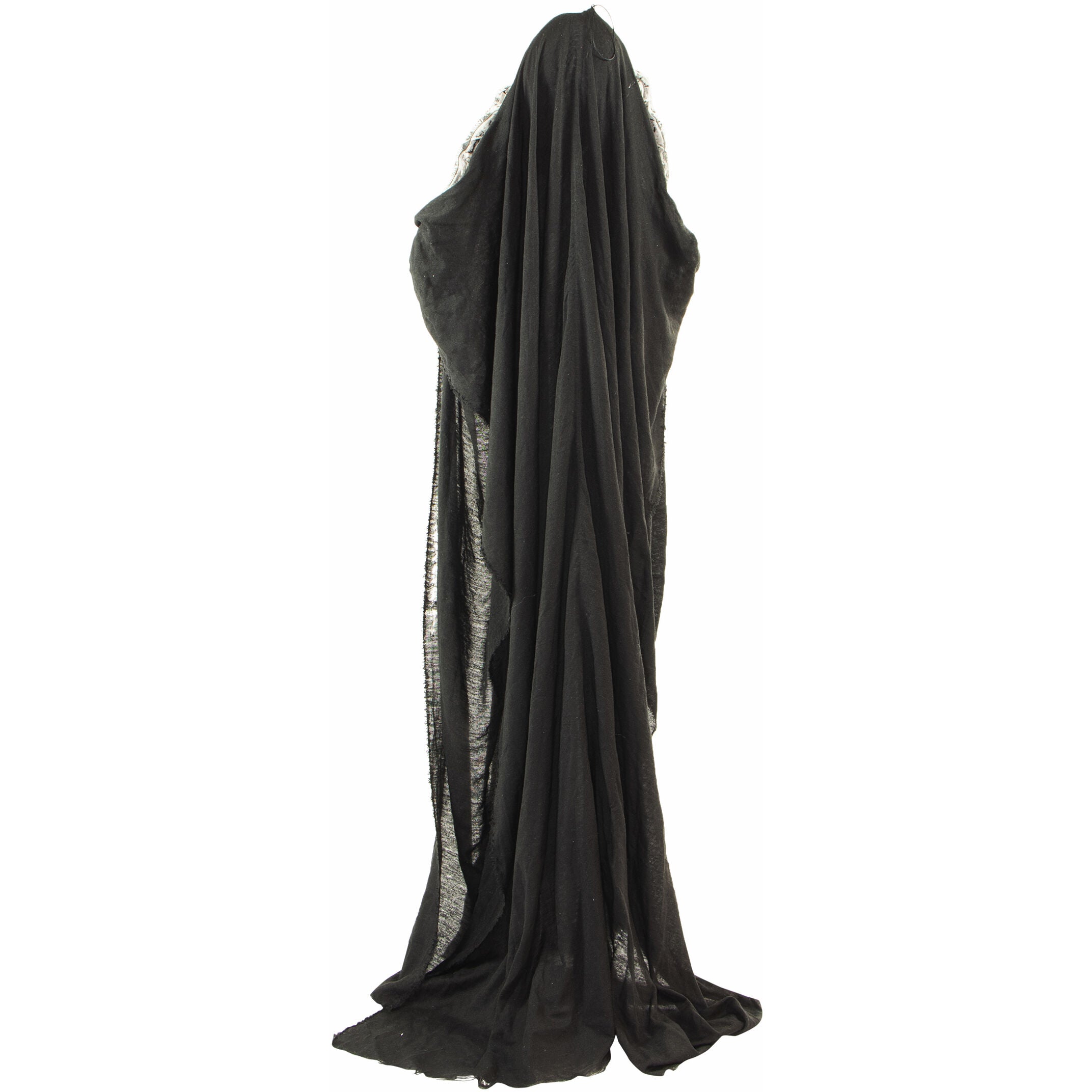 Haunted Hill Farm - 70-In. Squal the Animated Howling Reaper, Indoor or Covered Outdoor Halloween Decoration, Battery Operated - Multi