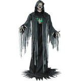 Haunted Hill Farm - 10-Ft. Tall Motion-Activated Towering Reaper, Premium Talking Halloween Animatronic - Multi