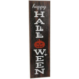 Haunted Hill Farm - 45-in. "Happy Halloween" Porch Leaner Sign with LED Lights - Multi