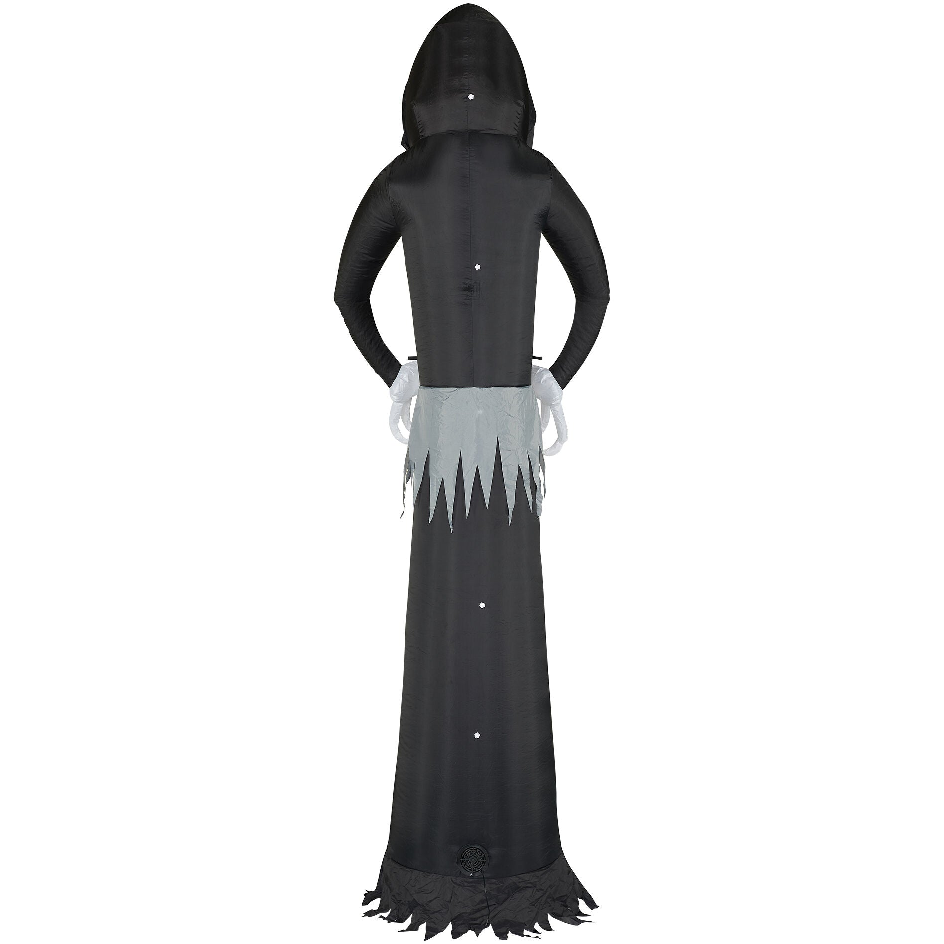 Haunted Hill Farm - 12-ft. Prelit Inflatable Reaper - Black