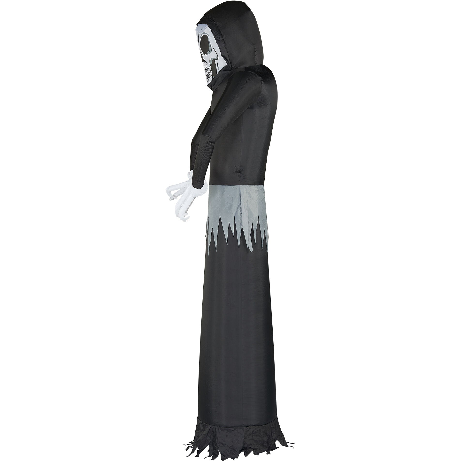 Haunted Hill Farm - 12-ft. Prelit Inflatable Reaper - Black