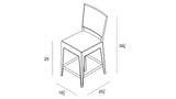 Harmonia Living - District Counter Height Chair | HL-DIS-TS-CHC
