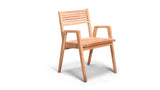 Harmonia Living - Link Dining Arm Chair - Frame Only | HL-LINK-TK-DAC-NC