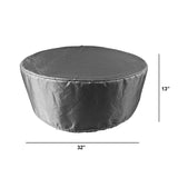 WeatherX Cover For Round Coffee Table - HL-WX-GP-CT-RND
