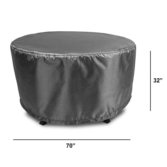WeatherX Cover For 70" Round Dining Set - HL-WX-GP-DIN-RD
