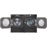 LG - 5.2 CF Front Load Washer (WM8900HBA) + 9.0 CF Electric Dryer (DLEX8900B) - WM8900HBA-E-KIT