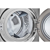 LG - 7.4 CF Ultra Large Capacity Gas Dryer w/ Sensor Dry, TurboSteam, Wi-Fi - DLGX5501V