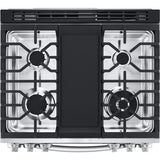 LG - 6.3 CF Dual Fuel Slide-In Range, ProBake Convection InstaView, Air Fry - LSDL6336F