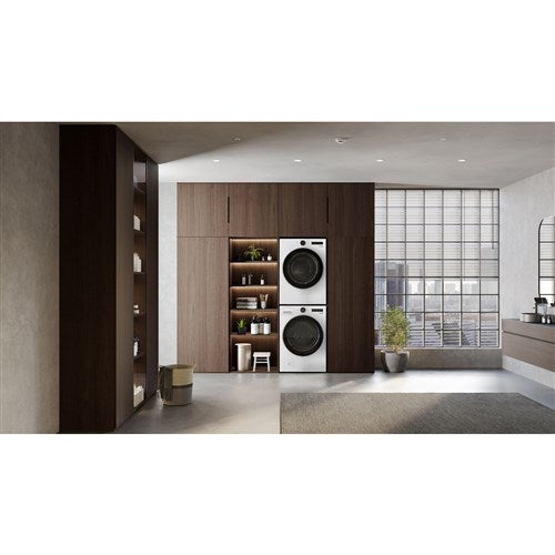 LG - 7.8 CF Dual Inverter Heat Pump Ventless Dryer with Direct Drive - DLHC5502W