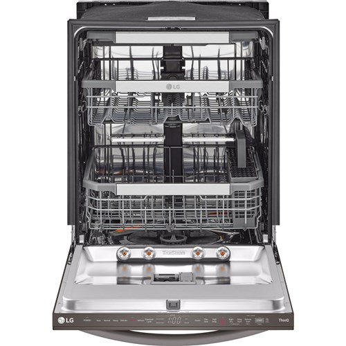 LG - 24" Top Control Dishwasher, 42dB, Smart WiFi, QuadWash Pro, Dynamic Dry - LDTH7972D