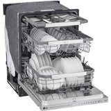LG - 24" Top Control Dishwasher, 44dB, Smart WiFi, QuadWash Pro, Dynamic Dry - LDPS6762S