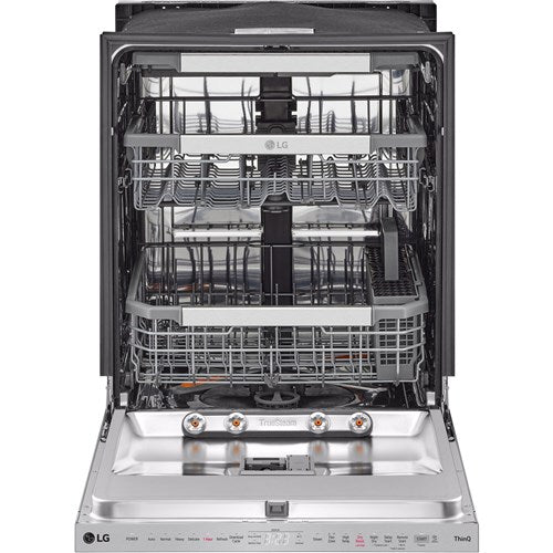 LG - 24" Top Control Dishwasher, 42dB, Smart WiFi, QuadWash Pro, Dynamic Dry - LDPH7972S