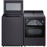 LG - 5.5 CF Top Load Washer (WT8400CB) + 7.3 CF Electric Dryer (DLE8400BE) - WT8400CB-E-KIT