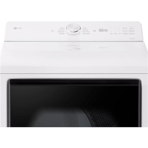LG - 7.3 CF Electric Dryer, Wi-Fi, Easy Load, AI Sensor Dry - DLE8200W