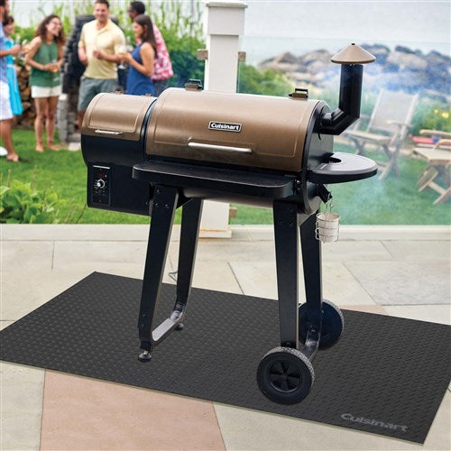 Cuisinart Grill - Premium Deck and Patio Grill Mat, 48 x 30 Inches - CGMT-140