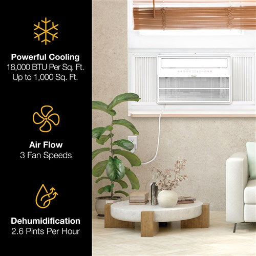 Whirlpool - 18000 BTU Inverter Window Air Conditioner - WHAW-181IN