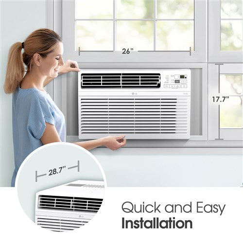 LG - 18,000 BTU Window Air Conditioner - LW1824RD