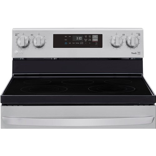 LG - 6.3 CF / 30" Electric Range, ThinQ - LREL6321S