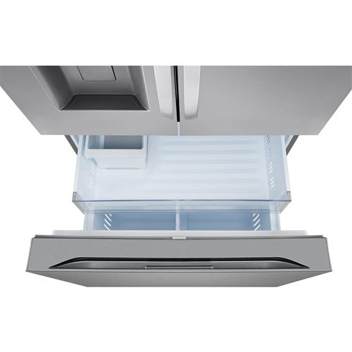 LG - 26cu.ft. Counter Depth MAX, Dual Ice maker with Craft ice, I+W Dispenser - LRRXC2606S