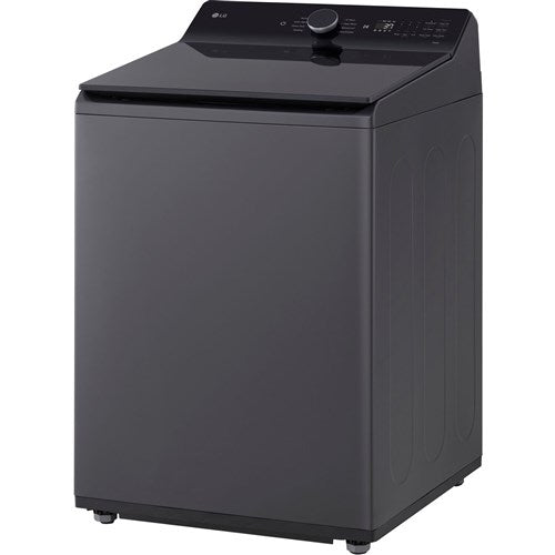LG - 5.5 CF Top Load Washer, TurboWash 3D, Wi-Fi, Easy Unload, Agitator - WT8405CB