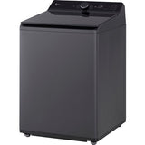 LG - 5.5 CF Top Load Washer, TurboWash 3D, Wi-Fi, Easy Unload, Agitator - WT8405CB