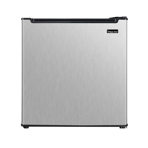 Magic Chef - 1.7-cu. ft. Mini Fridge in Stainless Steel - HMAR170STE