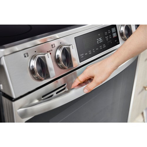 LG - 6.3 CF / 30" Smart Induction Slide-In Range with ProBake Convection - LSIL6334FE