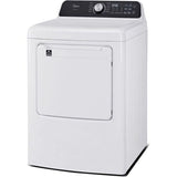 Midea - 7.0 CF Gas Dryer, Sensor Dry - MLTG45N4BWW