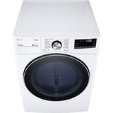LG - 7.4 CF Ultra Large Capacity G Dryer w/ Sensor Dry, TurboSteam, Wi-Fi - DLGX4201W