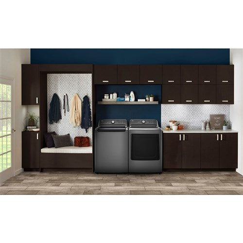 LG - 4.1 CF Ultra Large Capacity Top Load Washer, Agitator - WT6105CM