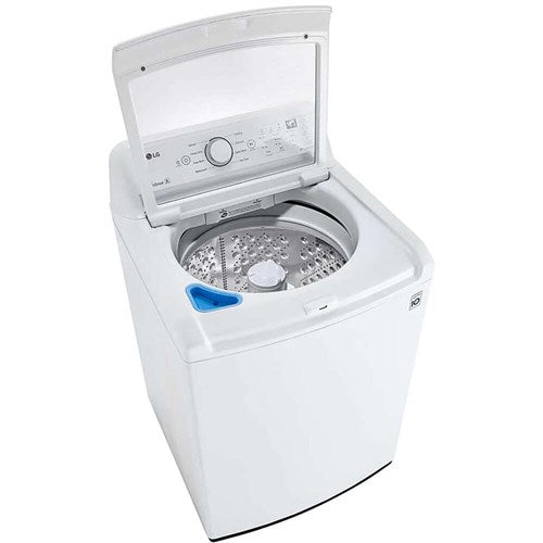 LG - 4.3 CF Ultra Large Capacity Top Load Washer with Agitator - WT7005CW