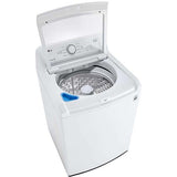 LG - 4.3 CF Ultra Large Capacity Top Load Washer with Agitator - WT7005CW