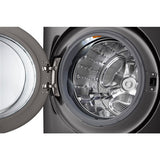 LG - 5.0 CF Ultra Large Capacity Front Load Washer, TurboWash360, Steam, Wifi - WM6500HBA