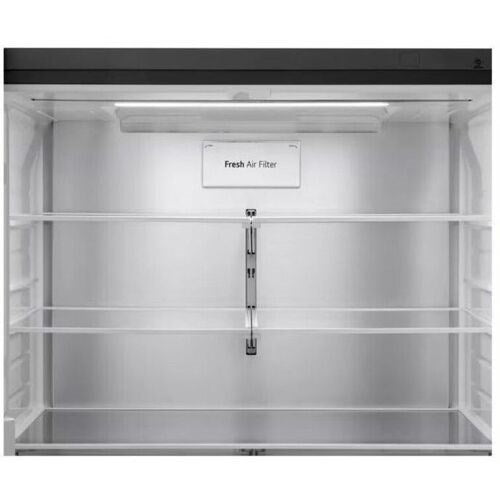 LG - 25 CF Counter Depth Max French Door with Dual Handle, Convertible Drawer - LF25G8330S