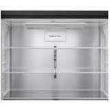 LG - 25 CF Counter Depth Max French Door with Dual Handle, Convertible Drawer - LF25G8330S