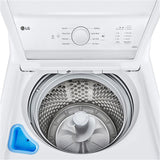LG - 4.1 CF Ultra Large Capacity Top Load Washer, Agitator - WT6105CW